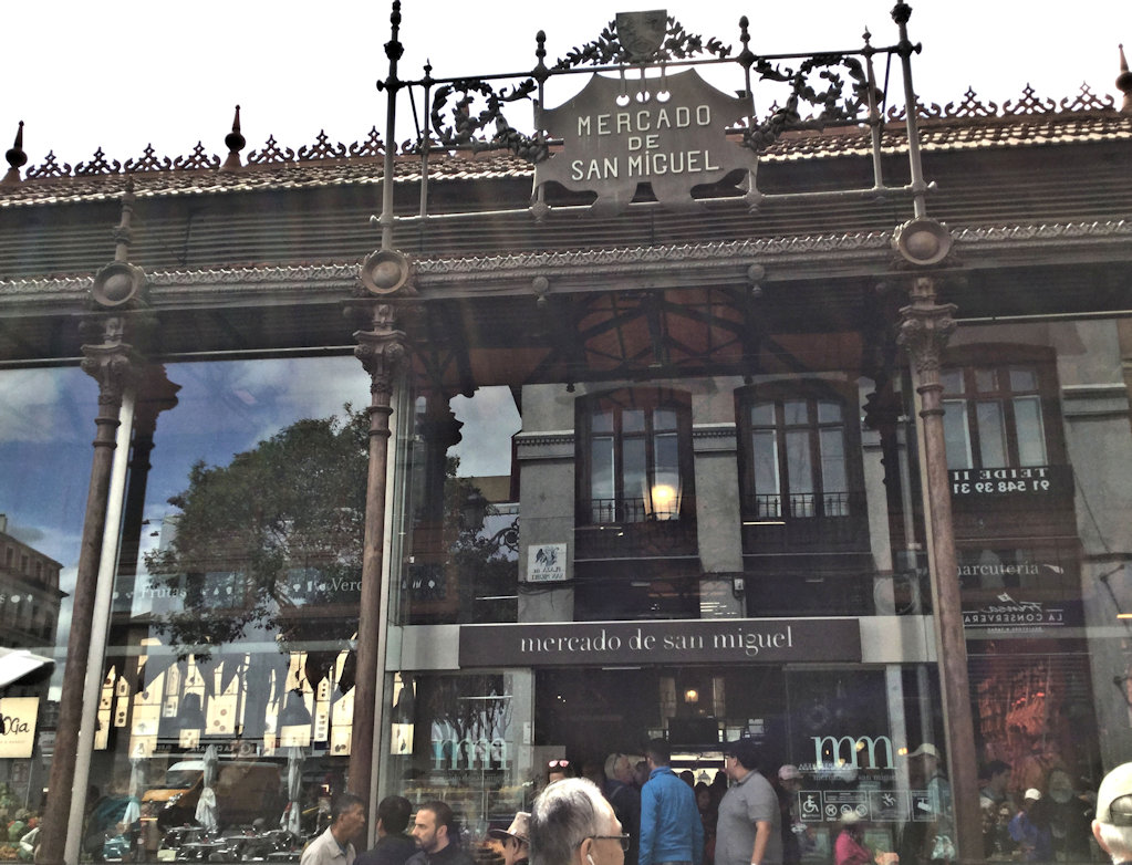 old town Madrid photograph